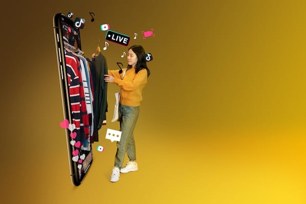 A collage showcasing different US creators promoting their upcoming TikTok Shop live streams on various social media platforms. The collage includes examples of engaging teaser videos, schedule announcements, and collaborative posts.