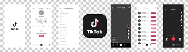 A close-up of a phone screen displaying the TikTok 