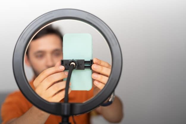 A close-up shot of a TikTok creator's hands as they edit a video on their smartphone, focusing on adding text overlays and transitions to enhance the storytelling. The screen is bright and colorful, highlighting the dynamic editing process.