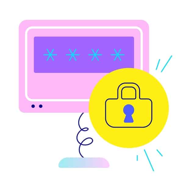 A colorful image showing a password strength meter with a slider pointing to 