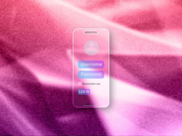 A close-up of a phone screen showing blurry lines of text messages, with a notification bubble indicating a DM from Kylie Jenner. The background is intentionally out of focus.