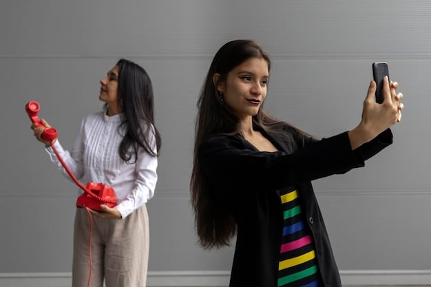 A split image showing contrasting influencer behaviors. On one side, an influencer clearly labels a post as sponsored with the hashtag #ad; on the other side, an influencer is subtly promoting a product without disclosure. The image serves as a visual comparison of ethical and unethical practices.
