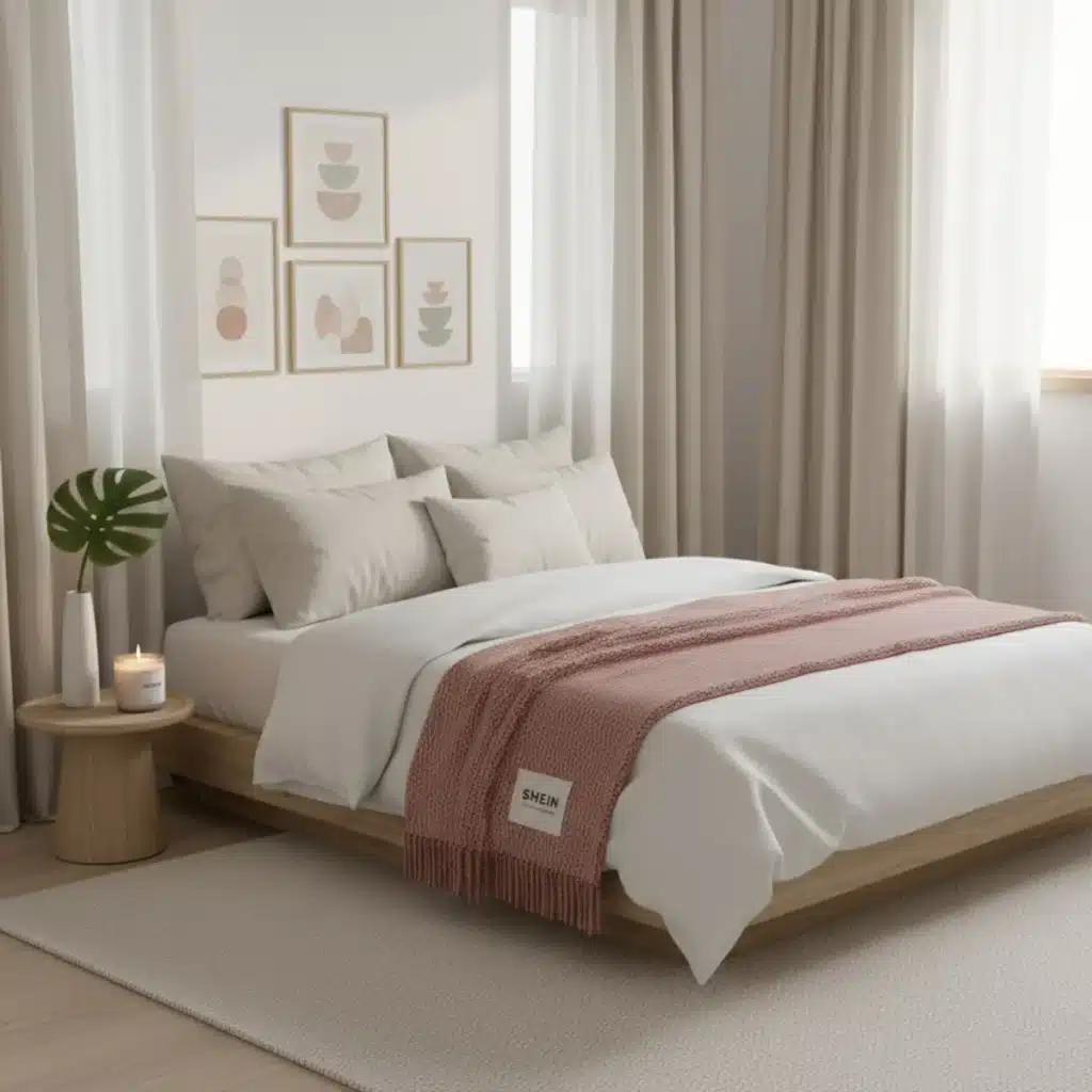 Crea tu Oasis Zen con SHEIN: Dormitorio Relax por Menos de 40€