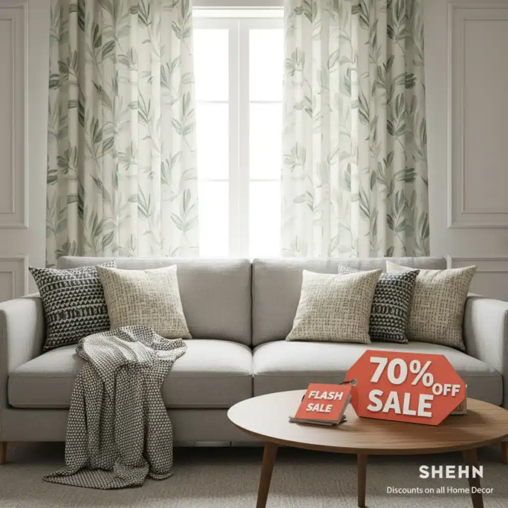 SHEIN: Rebajas de hasta el 60% en textiles del hogar para renovar tu casa